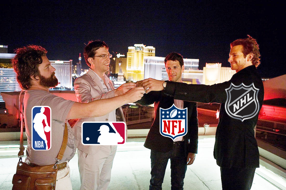 Las Vegas - Hangover and major leagues meme