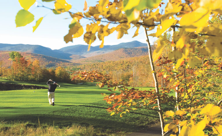 Golf courses to love in the fall in New England - New England Ski Journal