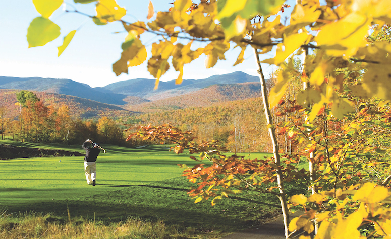 Fall golf